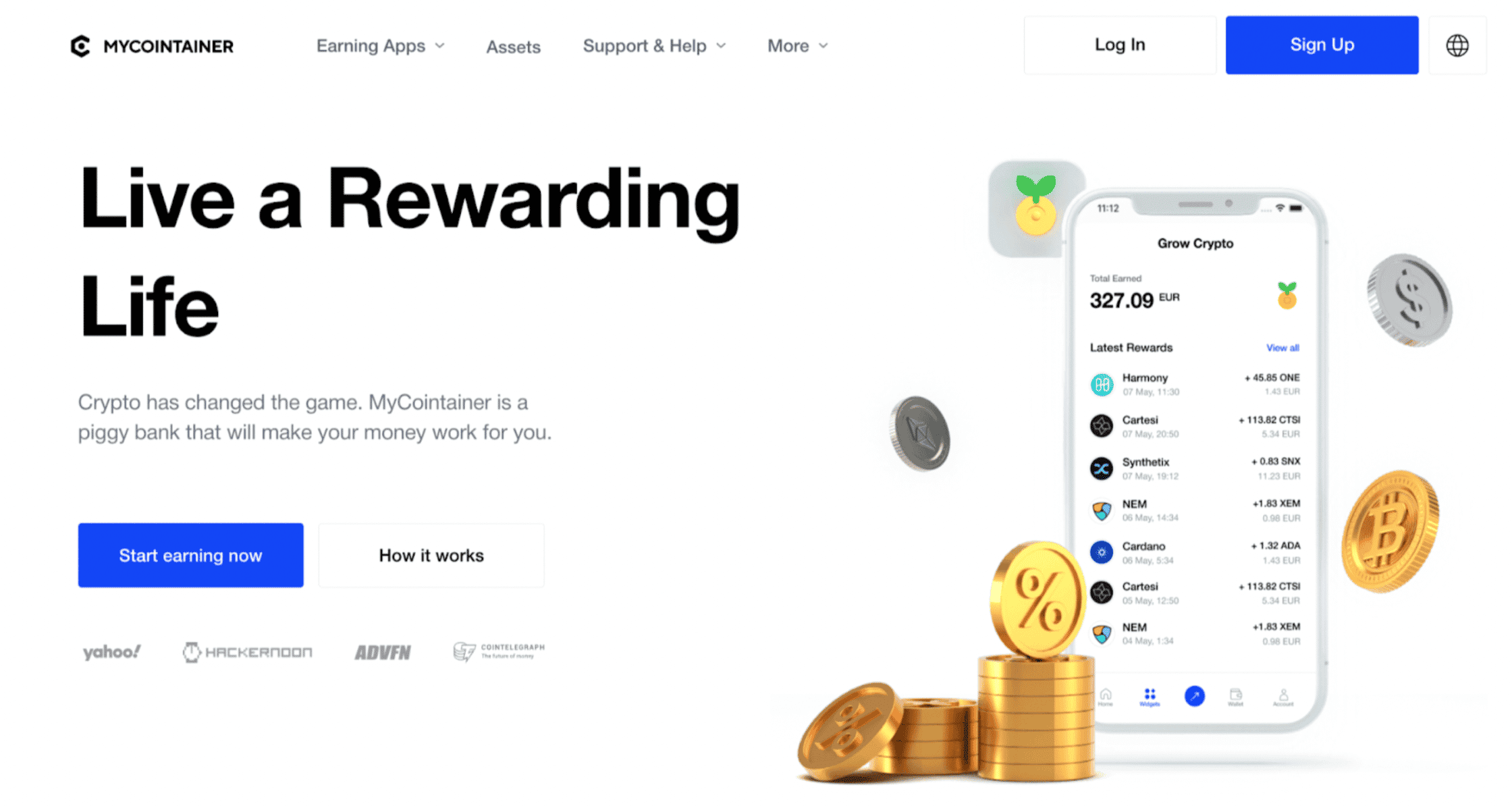 MyCointainer review: the ultimate crypto staking platform