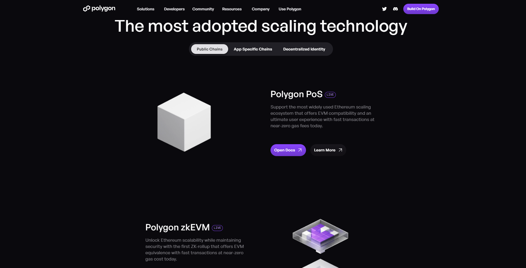 Reasons for Most Adopted Scaling Technology
