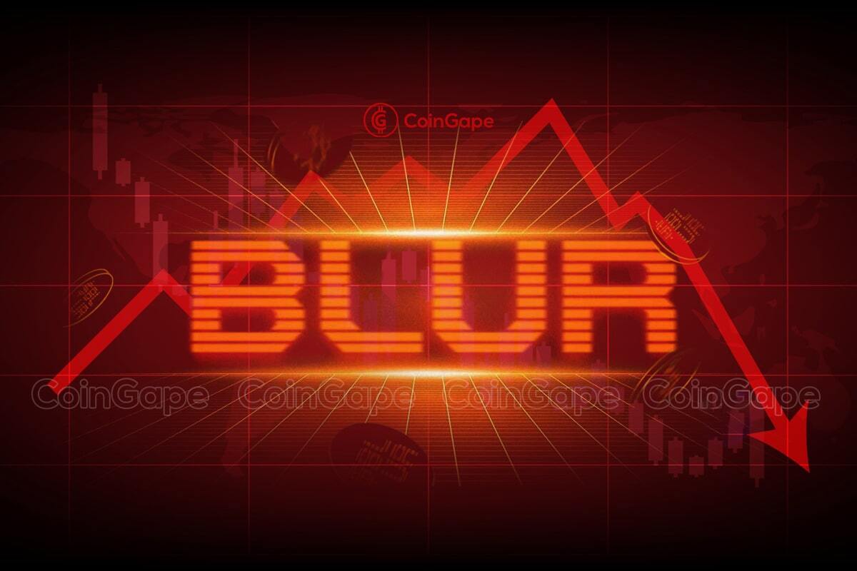 BLUR nft airdrop triggered price rise