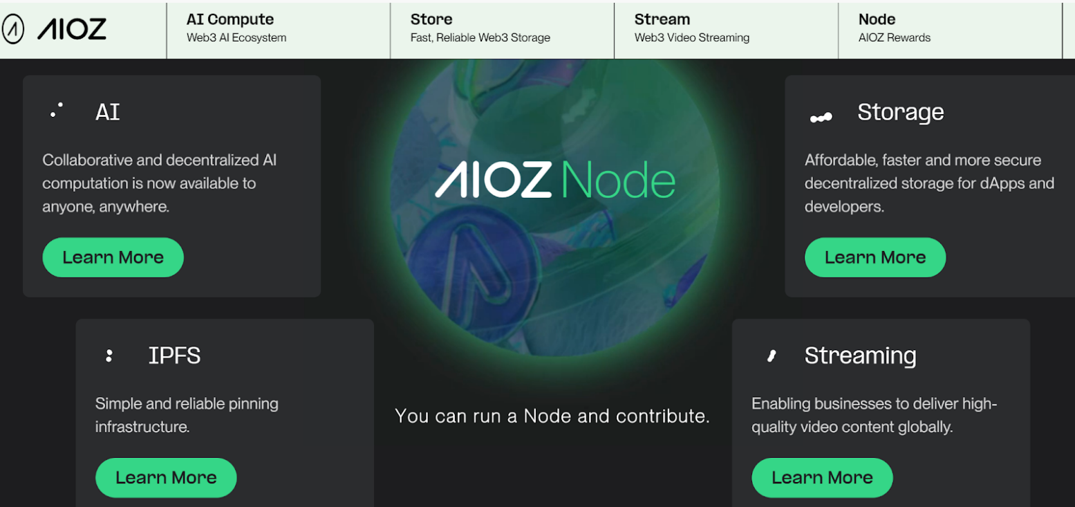 Features of IOZ Network