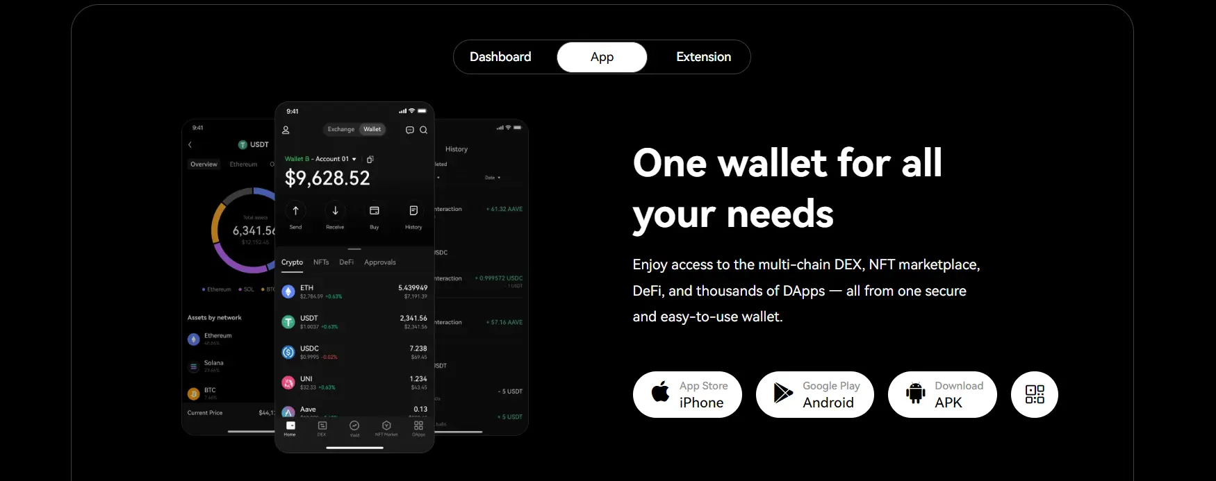 OKX Web3 wallet interface