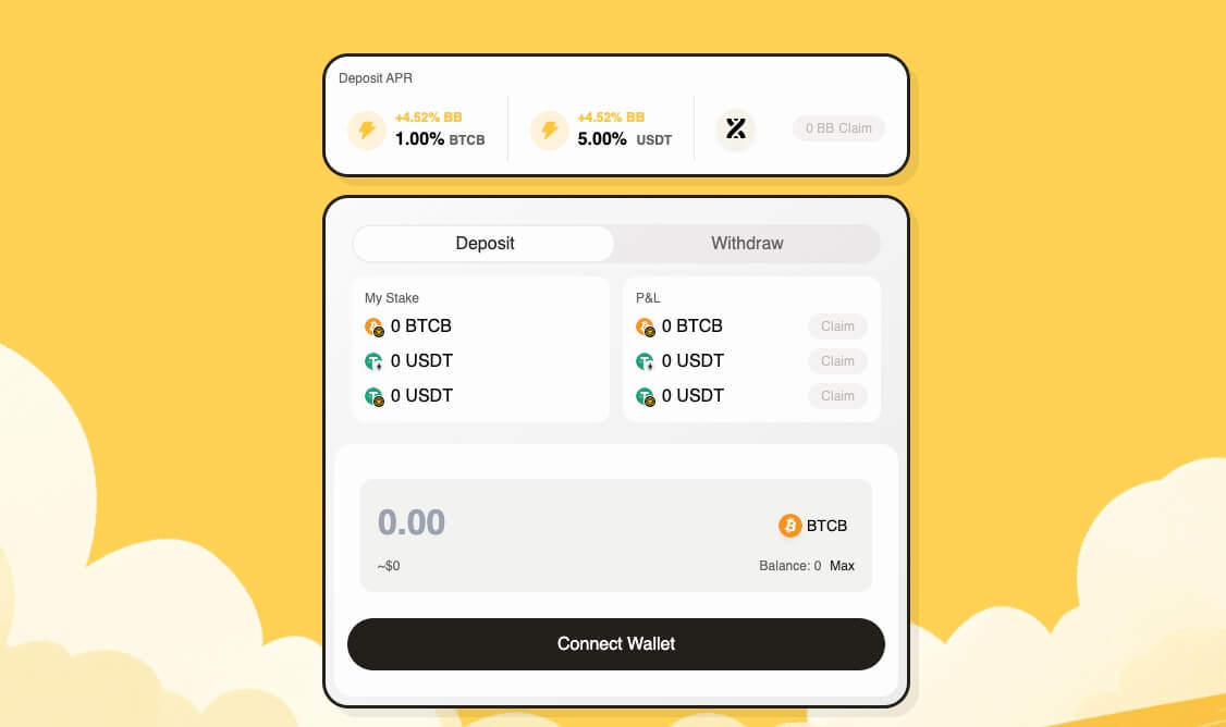 bouncebit presale coin website, connect wallet page