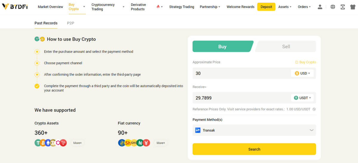 ByDFi exchange