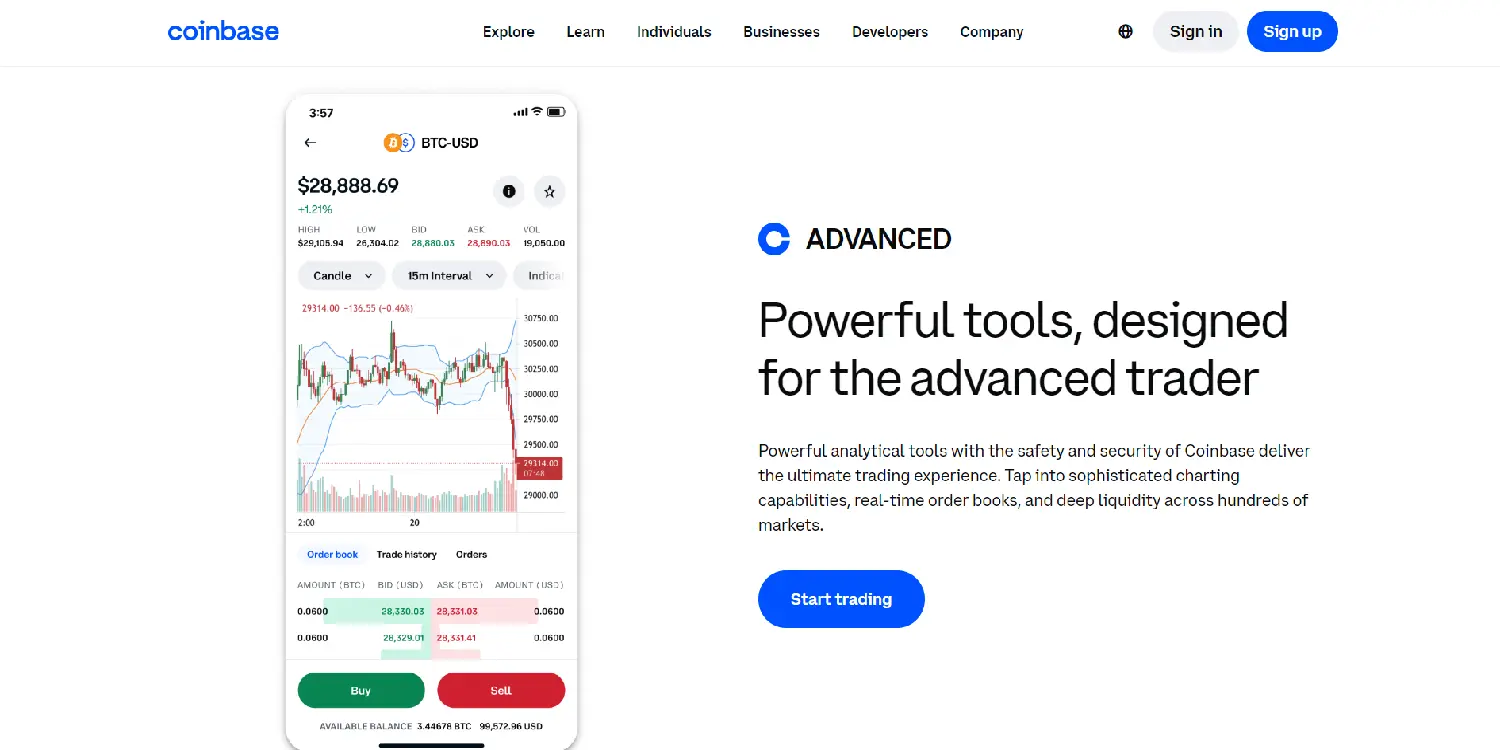 Coinbase Advanced 