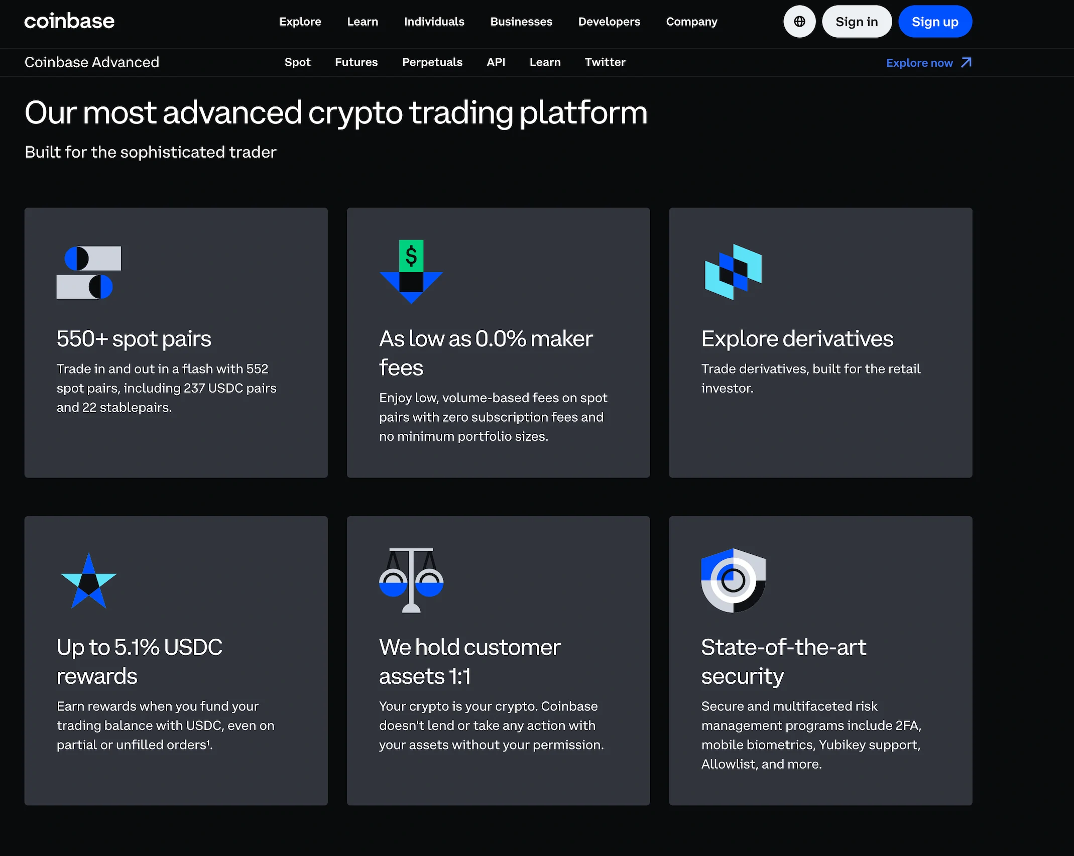 Key Features of Coinbase