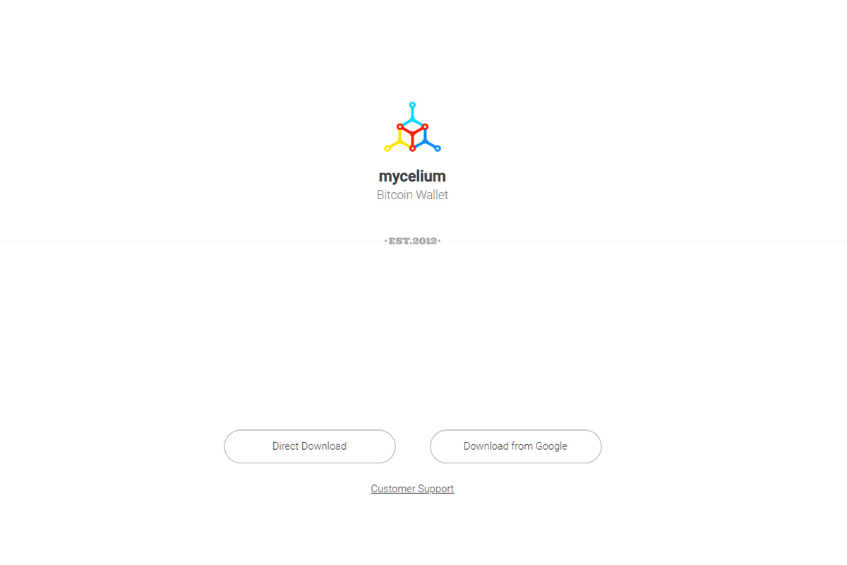 mycelium website UI