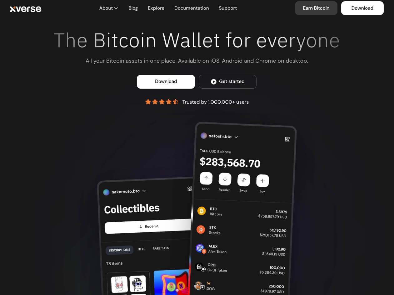 Xverse Wallet official website