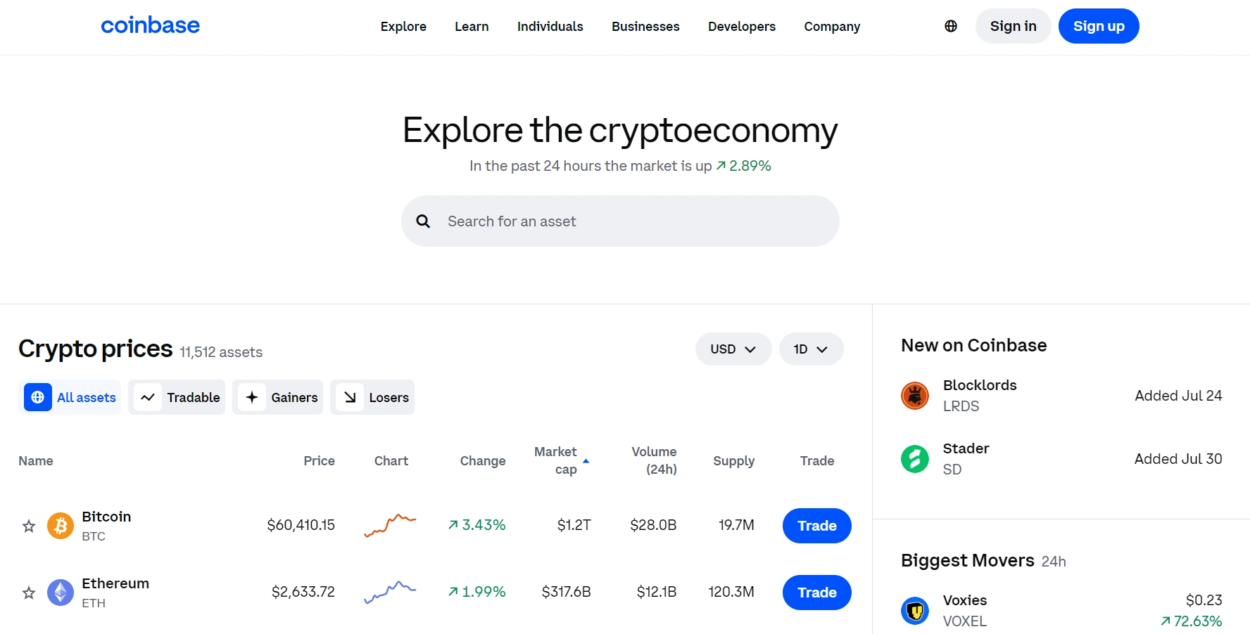 coinbase exchange germany