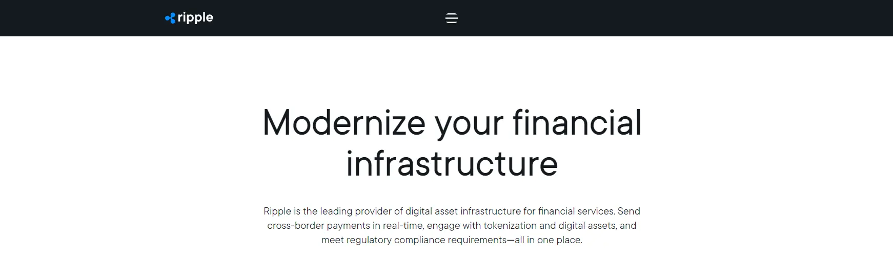 features of ripple