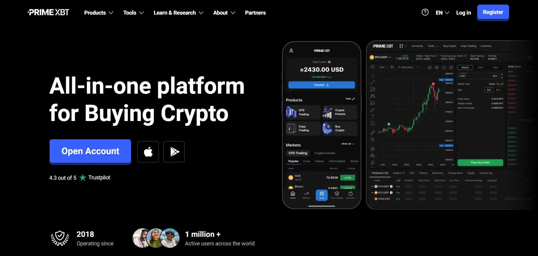 No mandatory KYC on PrimeXBT